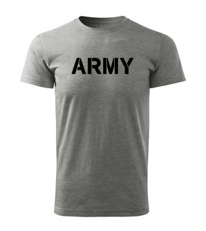DRAGOWA rövid póló Army, szürke 160g/m2
