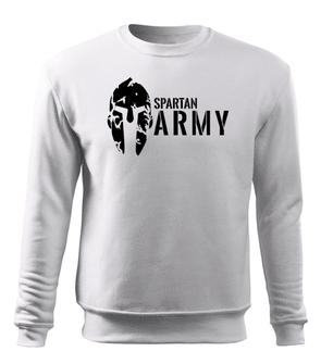 DRAGOWA férfi pulóver spartan army, fehér 300g/m2