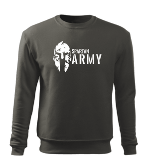 DRAGOWA férfi pulóver spartan army, szürke 300g/m2