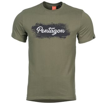 A Pentagon Grunge póló, olivazöld