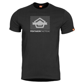 Pentagon  Parallel  tričko, fekete