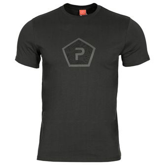 Pentagon Shape póló, fekete