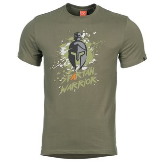 A Pentagon Spartan Warriro póló, olivazöld