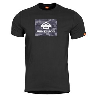 Pentagon Spot Camo tričko, fekete