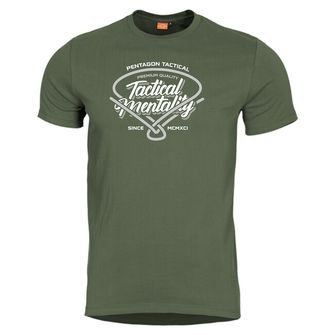 Pentagon Tactical Mentality tričko, oliva