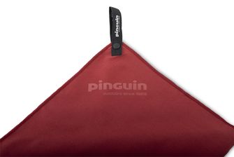 Pinguin Micro törülköző Logo 75 x 150 cm, piros