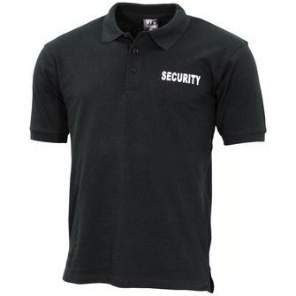 MFH póló póló Security rövid ujjú, fekete