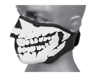 TM neoprén maszk 3D koponya - fekete