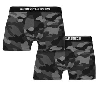 Urban Classics férfi alsónadrág 2-pack, darcamo