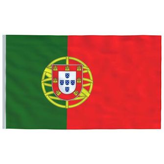 Portugália zászló, 150cm x 90cm