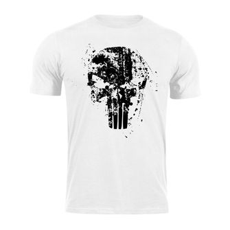 DRAGOWA rövid póló Frank the Punisher, fehér 160g/m2