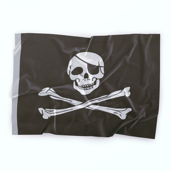 WARAGOD kalóz zászló - Jolly Roger - 150x90 cm