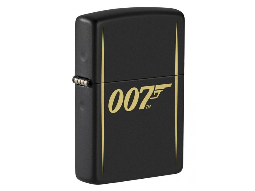 Zippo James Bond 007 öngyújtó, matt fekete